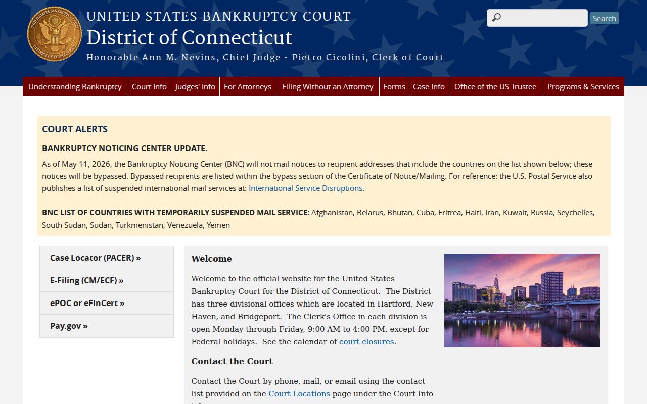 Manchester County Superior Court records bankruptcy court source