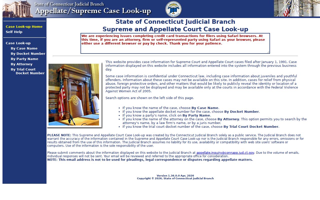 Manchester County court records appellate case lookup