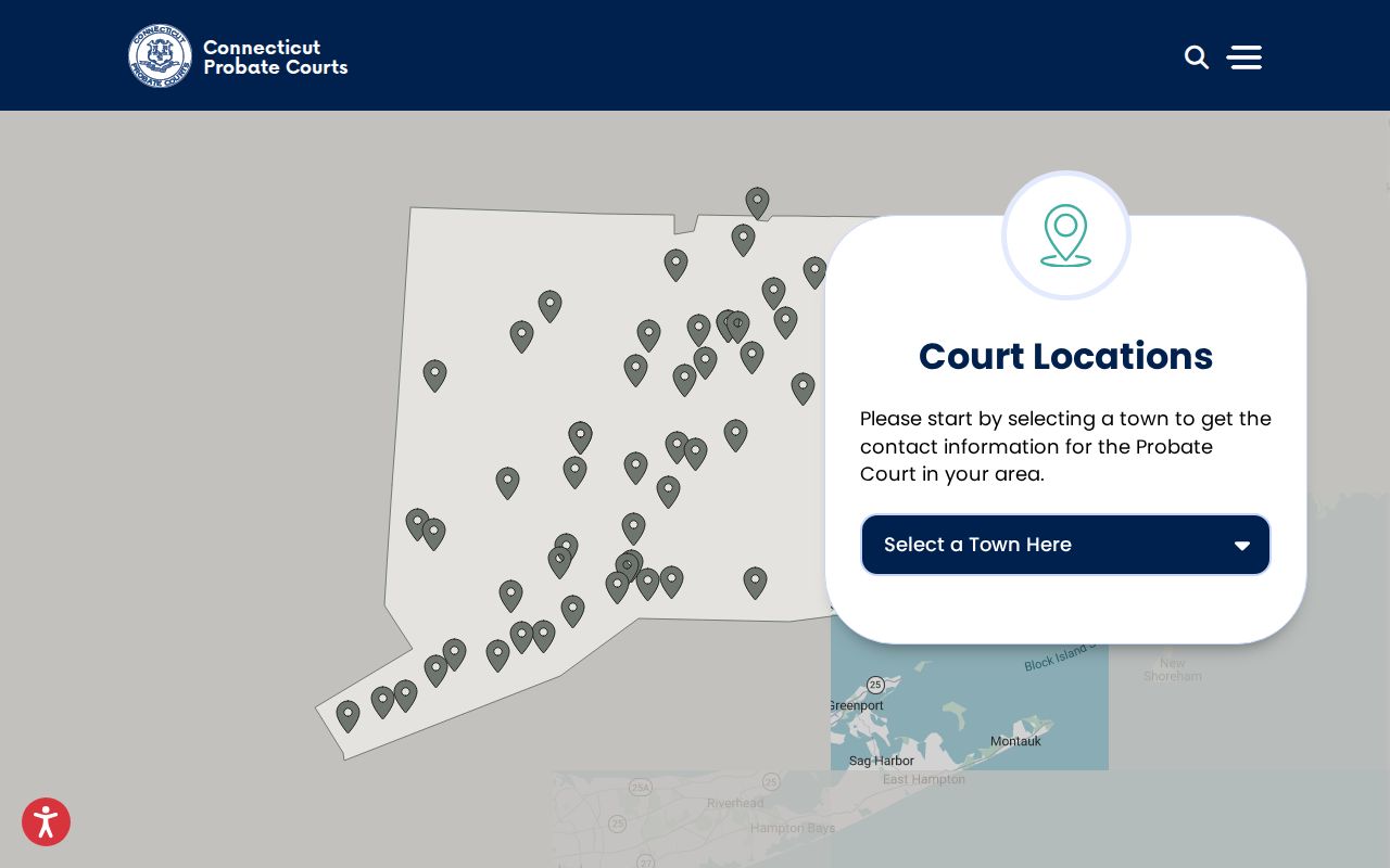 Manchester County probate records Probate Court locator